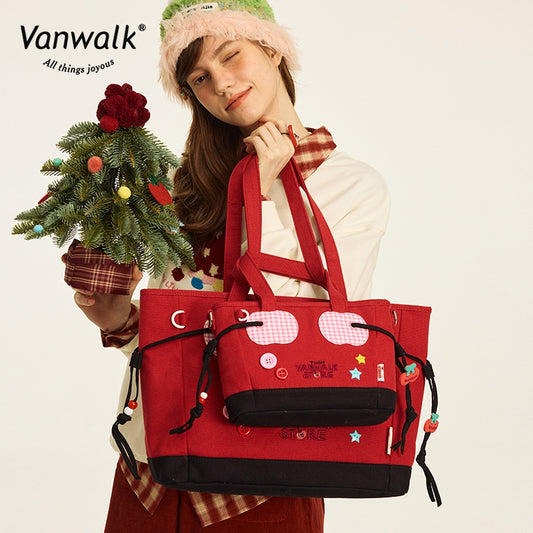 Vanwalk vandafvisende Christmas-skuldertaske V2868