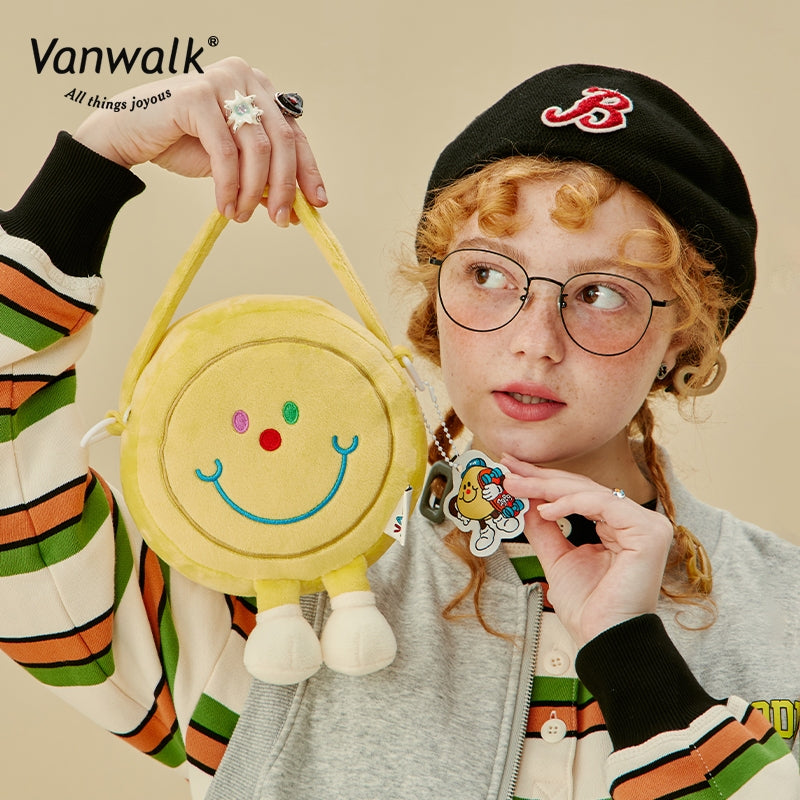 Vanwalk trendy crossbodytaske med HALO-design V2773