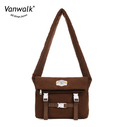Vanwalk afslappet crossbodytaske med Farm-design V2851