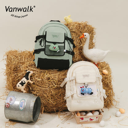 Vanwalk rummelig Spring Ranch-studenter-rygsæk V2611