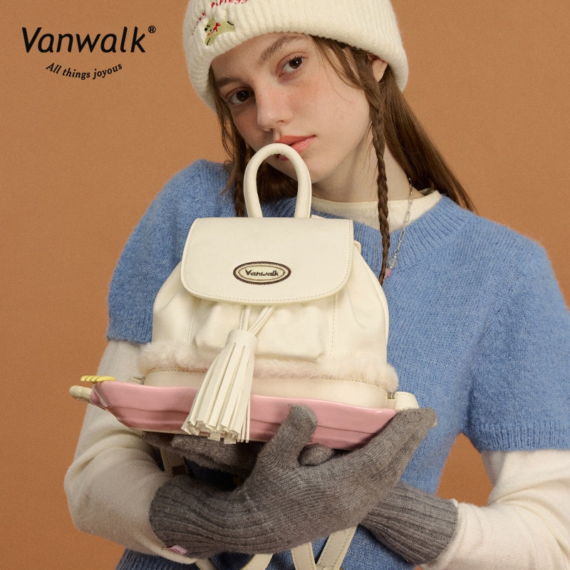 Vanwalk moderigtig mini-pizza-rygsæk V2879