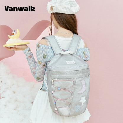 VANWALK let rygsæk med Moonlight Park-design v2943