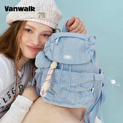 VANWALK let rygsæk med Moonlight Park-design v2944