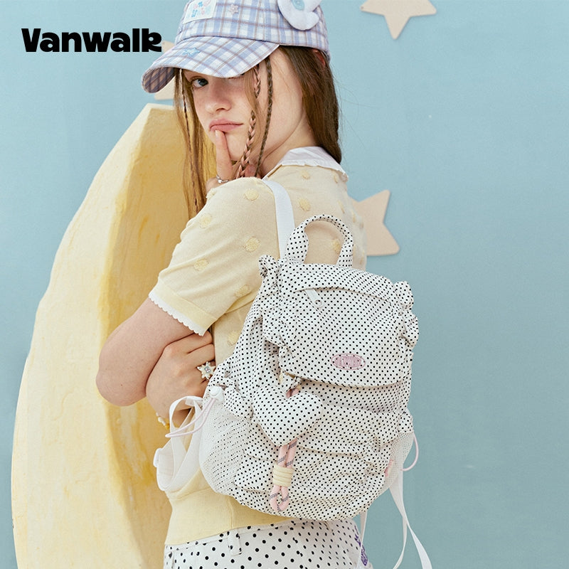 VANWALK let rygsæk med Moonlight Park-design v2944
