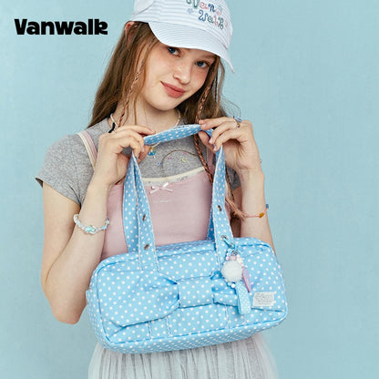 VANWALK alsidig skuldertaske med Moonstarry Park-design v2945