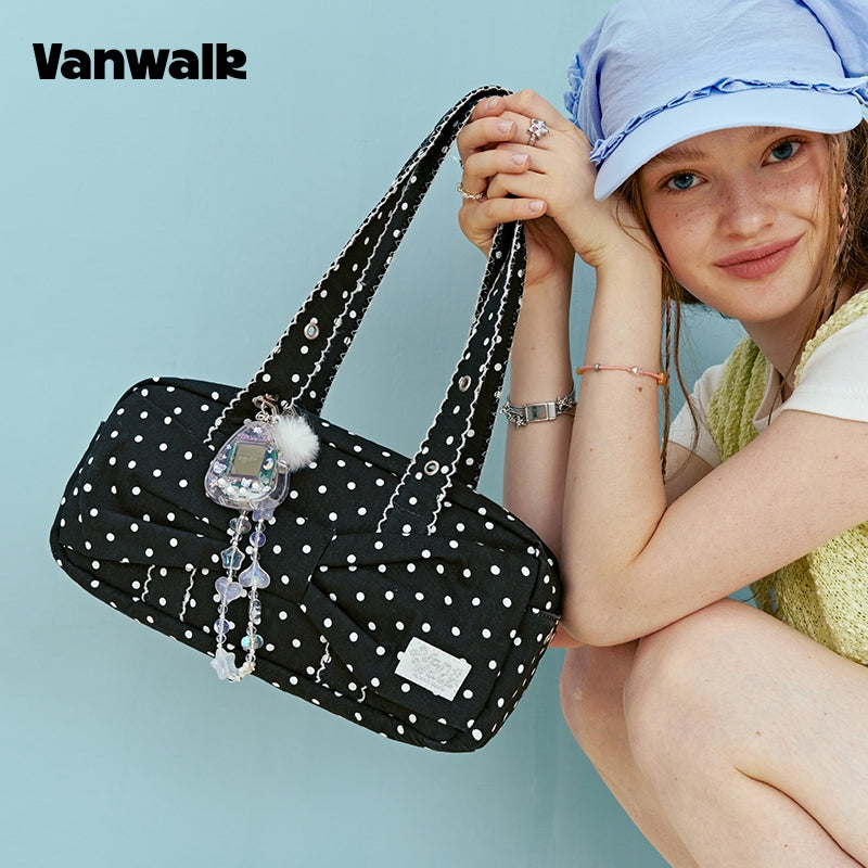 VANWALK alsidig skuldertaske med Moonstarry Park-design v2945