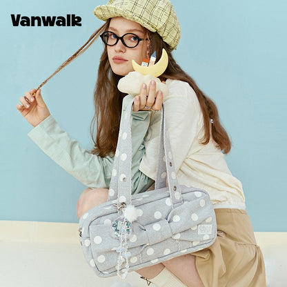 VANWALK alsidig skuldertaske med Moonstarry Park-design v2945