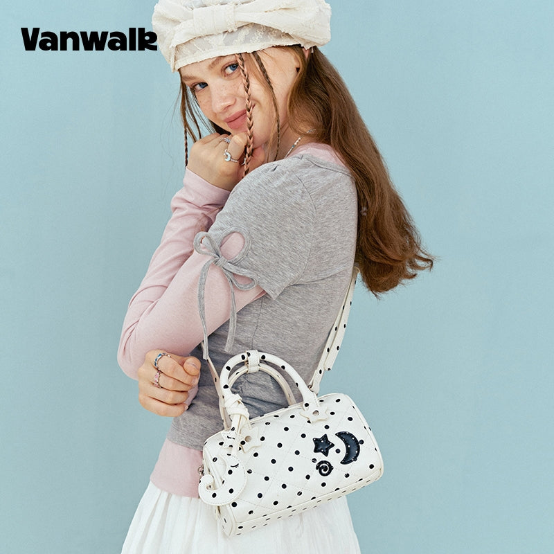 VANWALK Moonlight Park-håndtaske til pendlere v2946