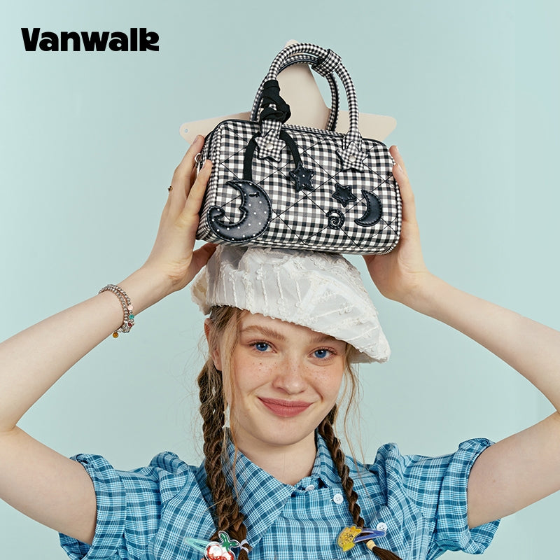 VANWALK Moonlight Park-håndtaske til pendlere v2946