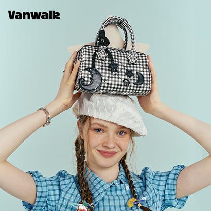 VANWALK Moonlight Park-håndtaske til pendlere v2946