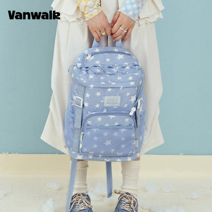 VANWALK rummelig rygsæk med July's Featured Items-design v2932