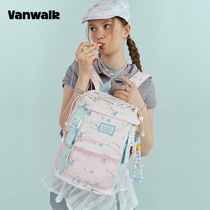 VANWALK rummelig rygsæk med July's Featured Items-design v2941