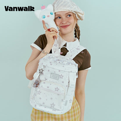 VANWALK rummelig rygsæk med July's Featured Items-design v2941