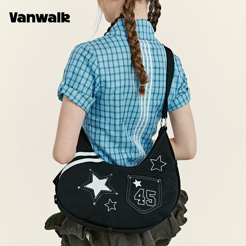 VANWALK Fruit Power-crossbodytaske i sportsstil V2963
