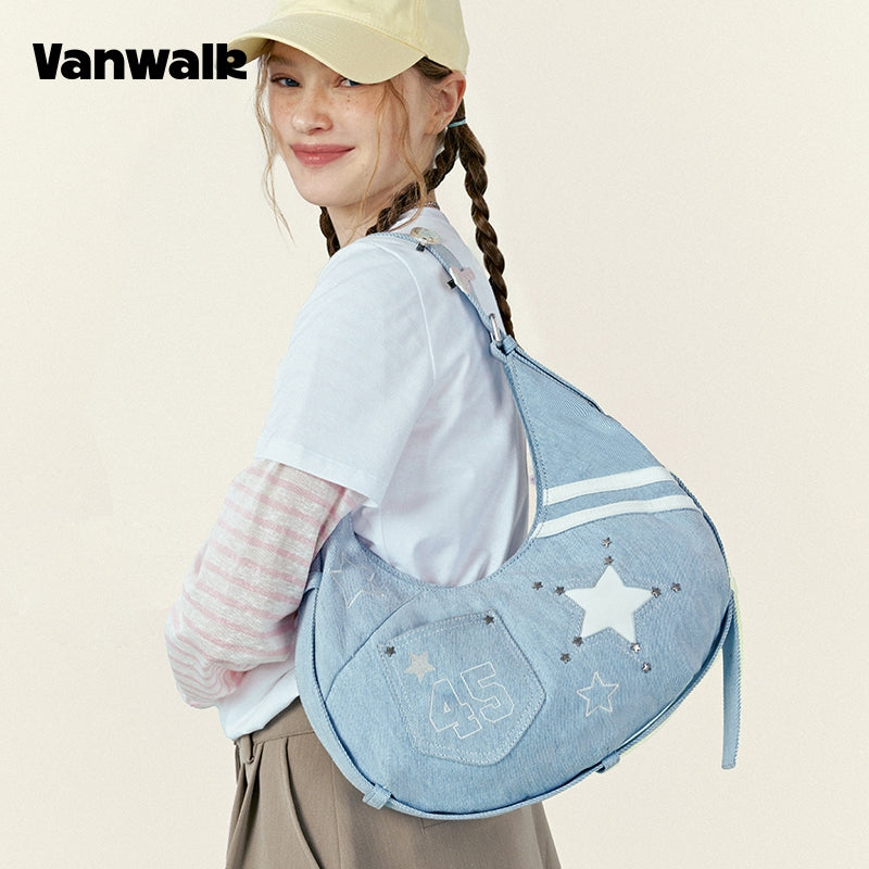 VANWALK Fruit Power-crossbodytaske i sportsstil V2963