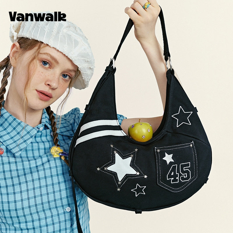 VANWALK Fruit Power-crossbodytaske i sportsstil V2963