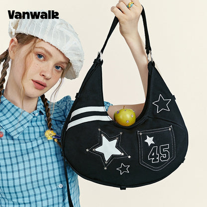 VANWALK Fruit Power-crossbodytaske i sportsstil V2963
