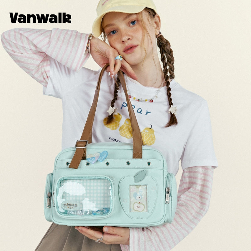 VANWALK Fruit Power-skuldertaske med stor kapacitet V2968