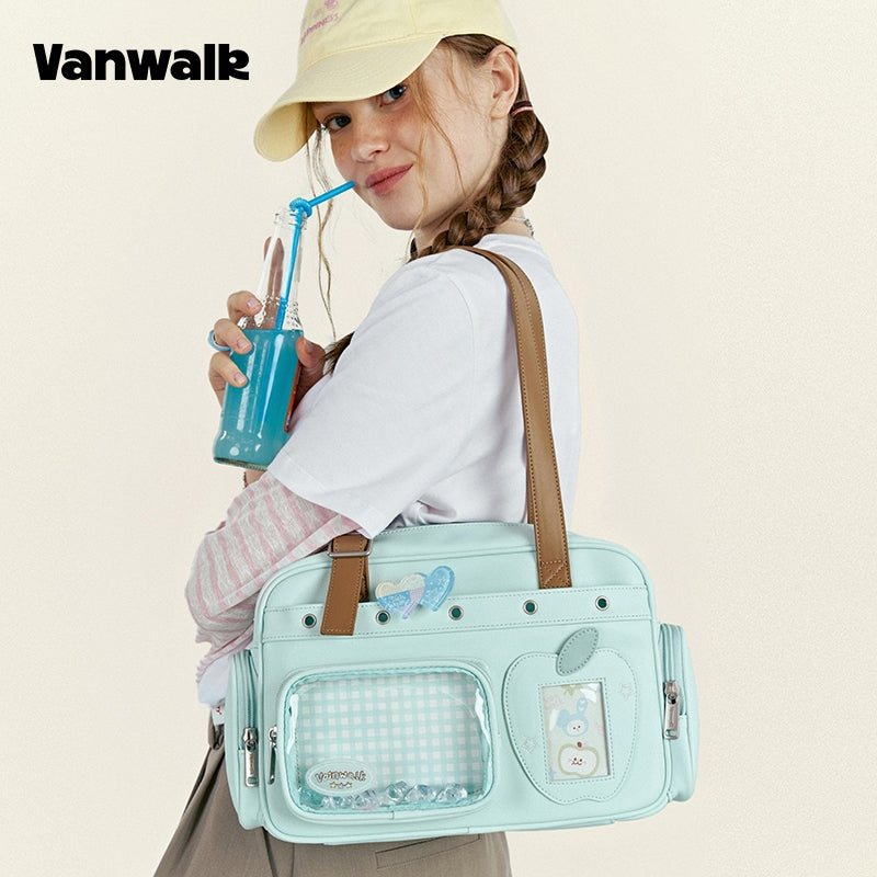 VANWALK Fruit Power-skuldertaske med stor kapacitet V2968
