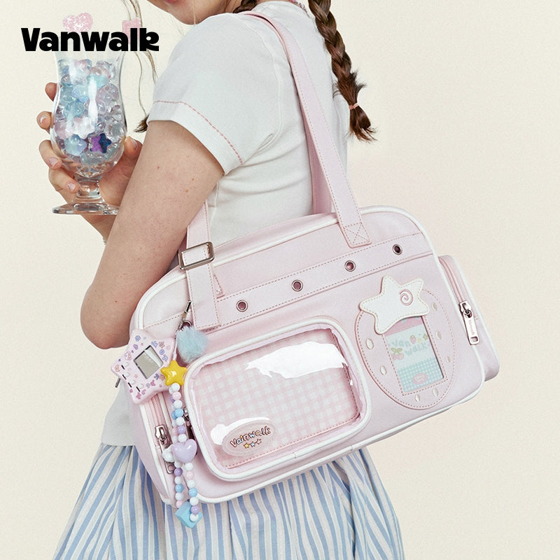 VANWALK Fruit Power-skuldertaske med stor kapacitet V2968