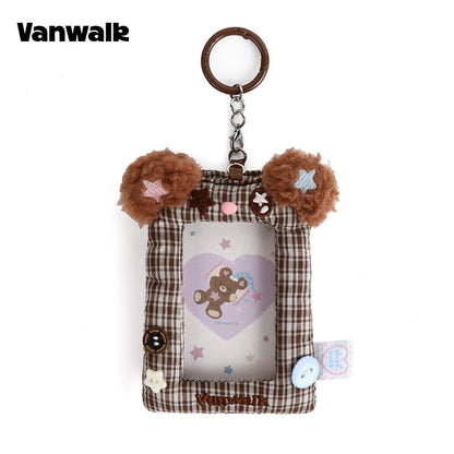 VANWALK Gulugulu-serien-sødt kortholder-tasketilbehør-vedhæng-charm K674