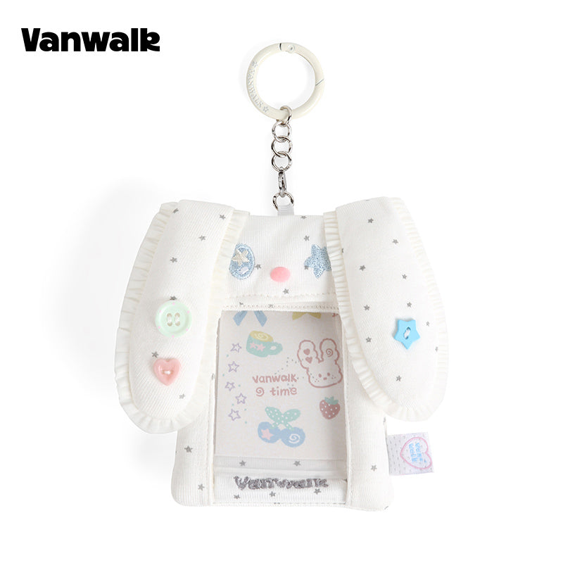 VANWALK Gulugulu-serien-sødt kortholder-tasketilbehør-vedhæng-charm K674