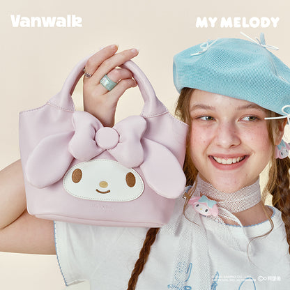 VANWALK Sød Sanrio Melody- skuldertaske i pink V3062