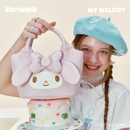 VANWALK Sød Sanrio Melody- skuldertaske i pink V3062