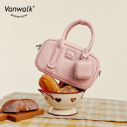 Vanwalk afslappet Lucky House-crossbodytaske V2725