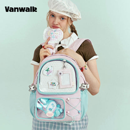VANWALK rummelig rygsæk med July's Featured Items-design v2950