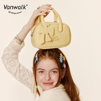 Vanwalk vandafvisende skuldertaske med FUN MARKET-design V2791