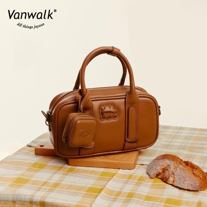 Vanwalk afslappet Lucky House-crossbodytaske V2725