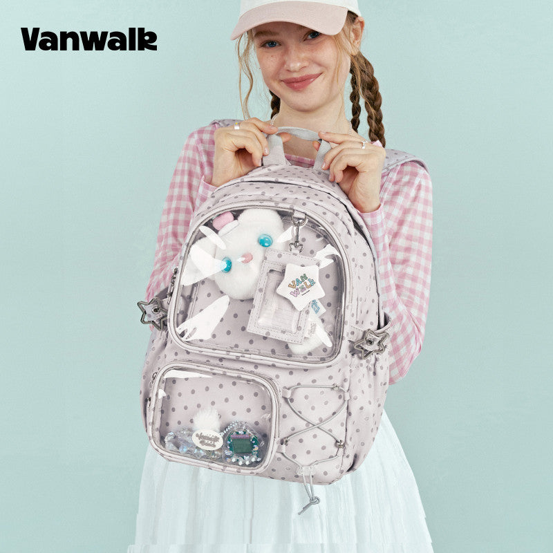 VANWALK rummelig rygsæk med July's Featured Items-design v2950