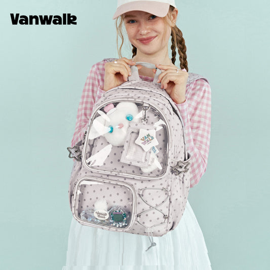 VANWALK rummelig rygsæk med July's Featured Items-design v2950