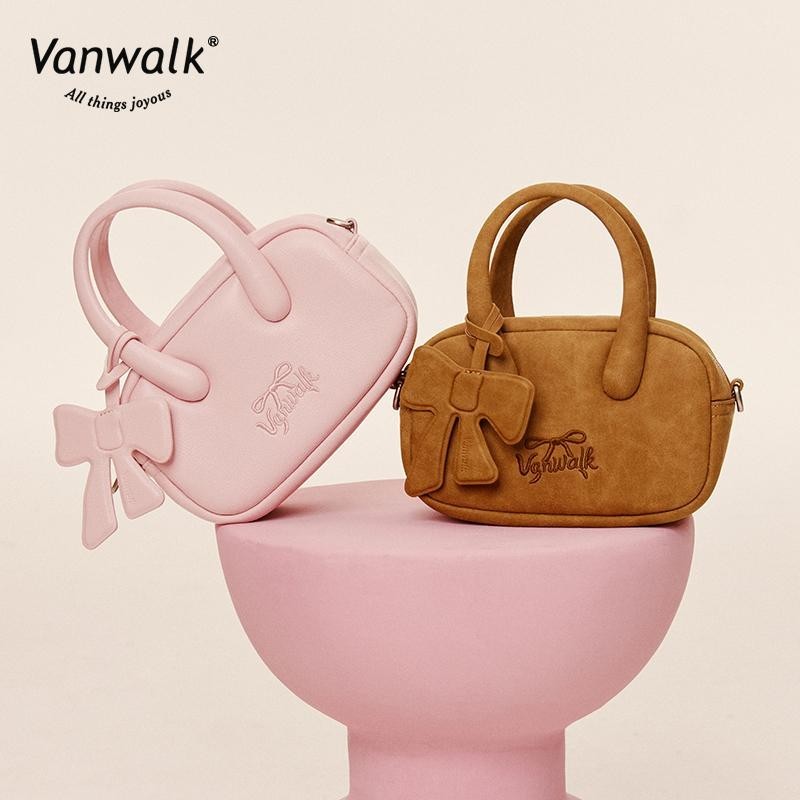 Vanwalk vandafvisende skuldertaske med FUN MARKET-design V2791