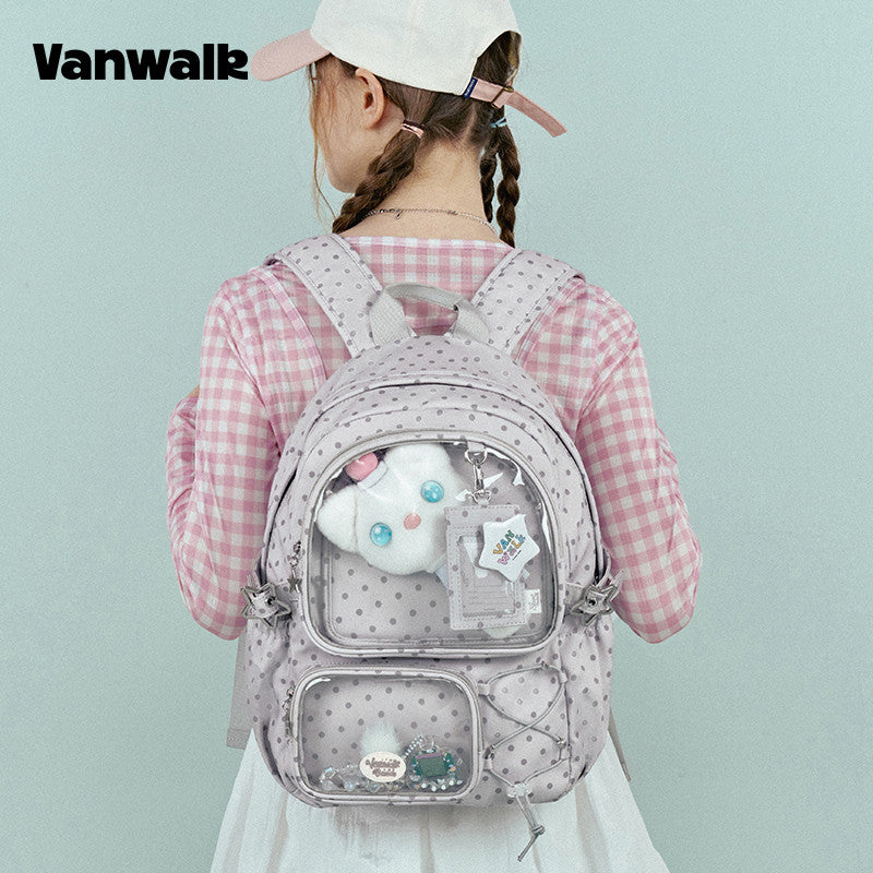 VANWALK rummelig rygsæk med July's Featured Items-design v2950