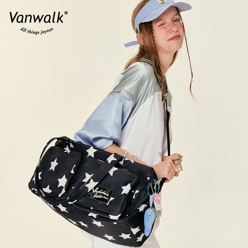 Vanwalk vandafvisende skuldertaske fra Bubble Island-serien V2829