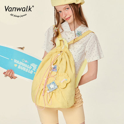 Vanwalk moderigtig rygsæk med Bubble Island-design v2814