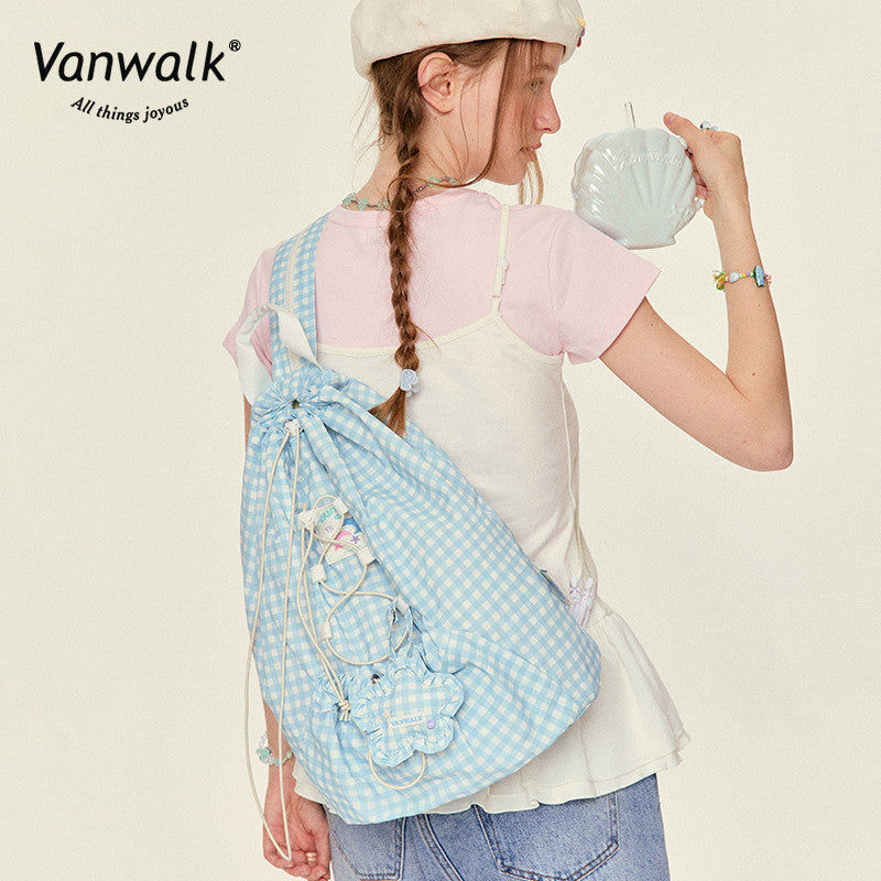 Vanwalk moderigtig rygsæk med Bubble Island-design v2814