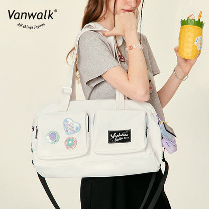 Vanwalk vandafvisende skuldertaske fra Bubble Island-serien V2829