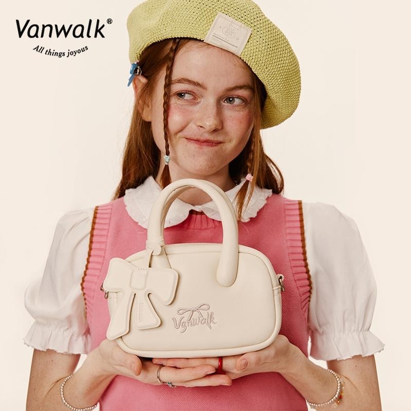 Vanwalk vandafvisende skuldertaske med FUN MARKET-design V2791