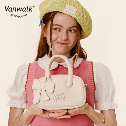 Vanwalk vandafvisende skuldertaske med FUN MARKET-design V2791