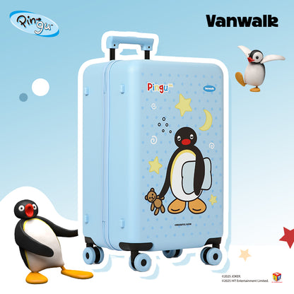 Vanwalk Pingu-samarbejdsserie-kuffert med stor kapacitet B1010