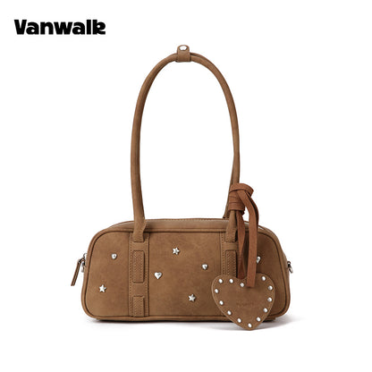 VANWALK Skuldertaske med charmerende niche-design fra Lovely Note v2895