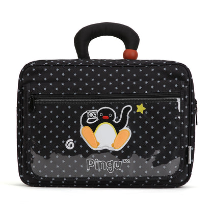 VANWALK Sød Pingu-samarbejdsserie Laptop-/håndtaske v2940