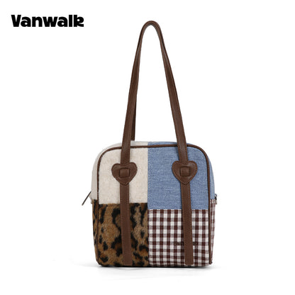 Vanwalk Pinecone Tribe-serien Originale skuldertasker Håndtaske V2975