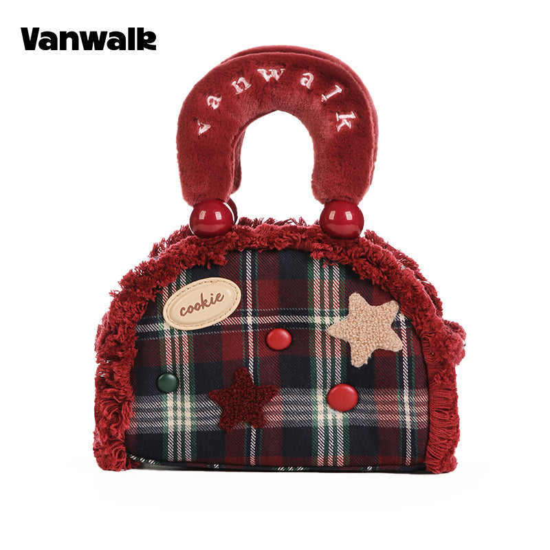 Vanwalk Pinecone Tribe-serien Originale skuldertasker Håndtaske V2992