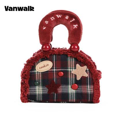 Vanwalk Pinecone Tribe-serien Originale skuldertasker Håndtaske V2992