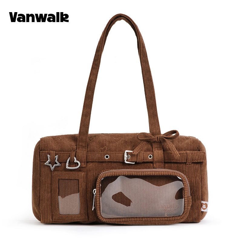 VANWALK Skuldertaske fra Glutinous Rice Ball-serien v2995