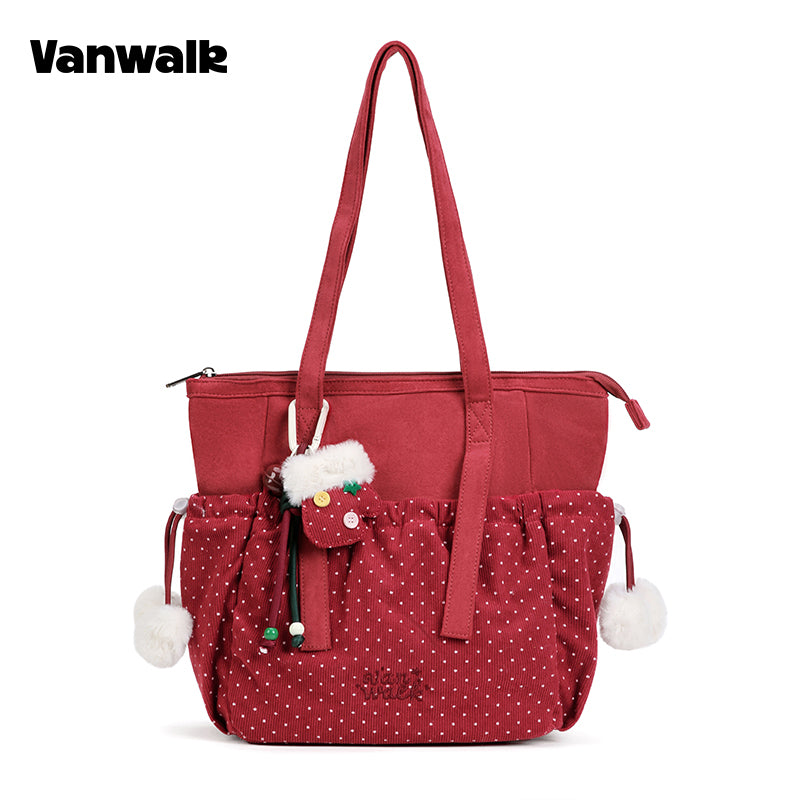 VANWALK Skuldertaske med stor kapacitet fra Christmas Collection v3002